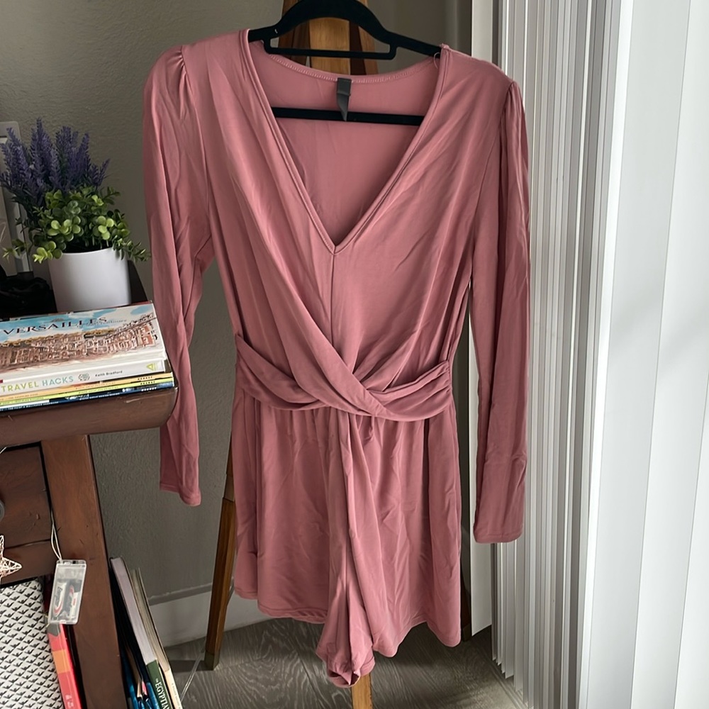 Soft and Stretchy Pink Romper